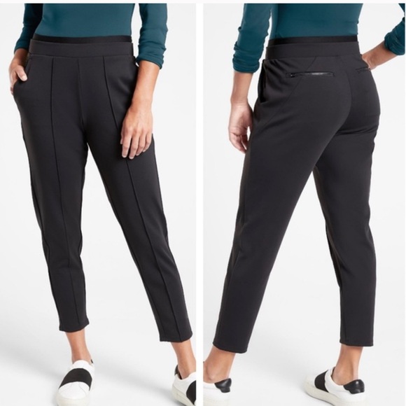 Athleta Pants - Athleta Venice Pintuck black Pants size medium